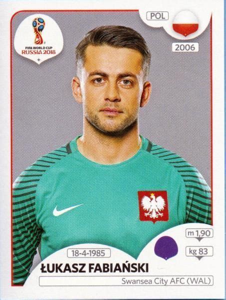 Lukasz Fabianski Of Poland 2018 World Cup Finals Card World Cup