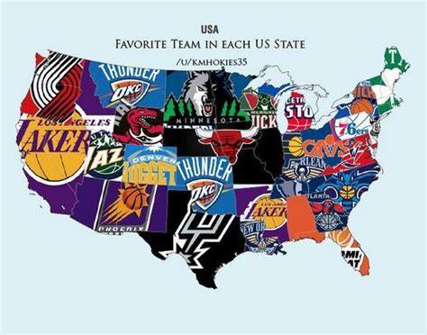 Most Hated Nba Teams Map Redditor Releases Most Hated Nfl Teams In