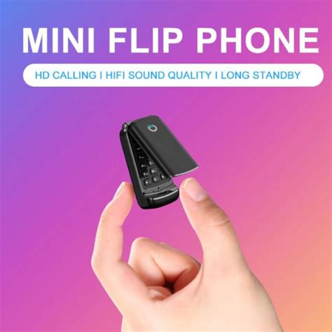 Xboss F1 Mini Flip Mobile Phone Smallest Phone In The World New Design