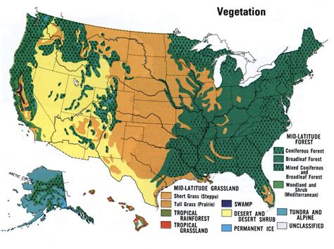 Us Forest Map Map Of Us Forests Northern America Americas