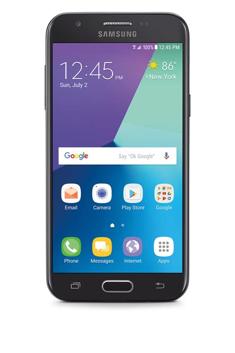 Consumer Cellular Samsung Galaxy J3 Smartphone - Black