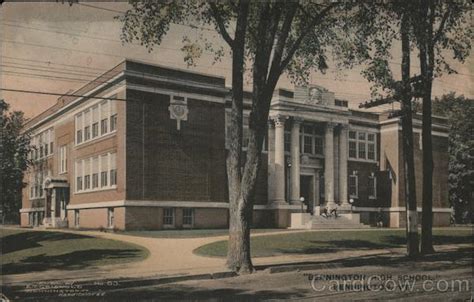 Bennington High School Vermont Postcard