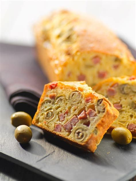 Recette de cake salé jambon olives bio pour l apéritif Mon Fournil