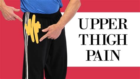 Upper Thigh Leg Pain From Pinched Femoral Nerve Or Meralgie