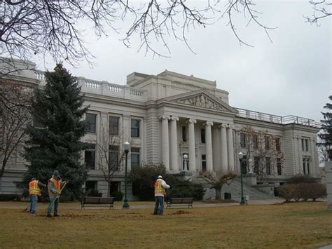 Historic Utah County Courthouse Provo Utah Constructed Be Flickr