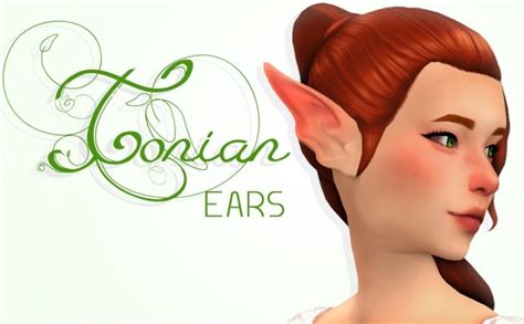 Tonian Elf Ears At Simandy Sims 4 Updates