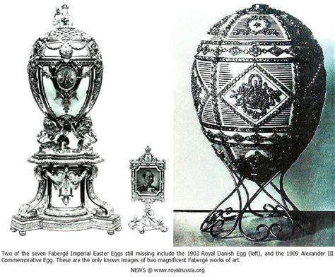 Pictures Of The Eight Missing Imperial Eggs One Of The Eight Missing