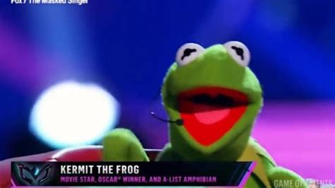 Kermit Der Frosch Nahm An The Masked Singer In Den Usa Teil Filmat