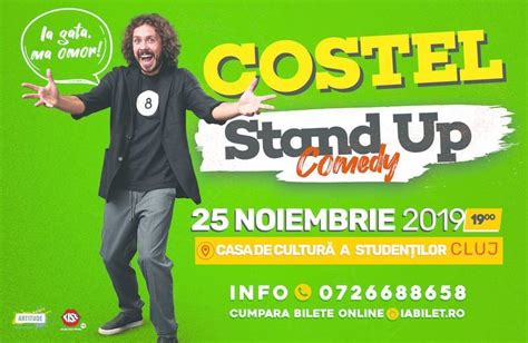 Stand Up Show Costelcluj 25 Noiembrie 2019 Reducerionline