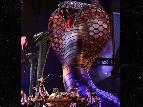 Taylor Swift Kicks Off Reputation Tour With Giant Snake