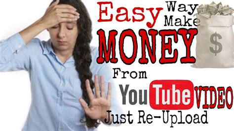 Easiest Way To Earn From Youtube Increase Subscribers Re Upload Video Follow The Best Easy