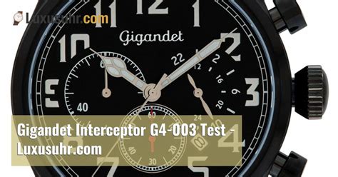 gigandet interceptor g4 003 test