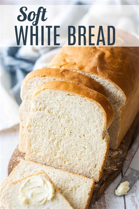 Soft White Bread Recipe Basic Bread Recipe Homemade Sandwich Bread Homemade White Bread