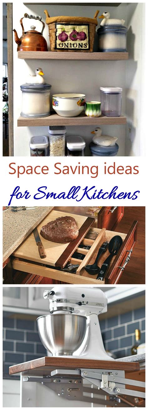 I was quite excited by them and really quite. Space Saving Kitchen Ideas to Make Life Easier in Small ...