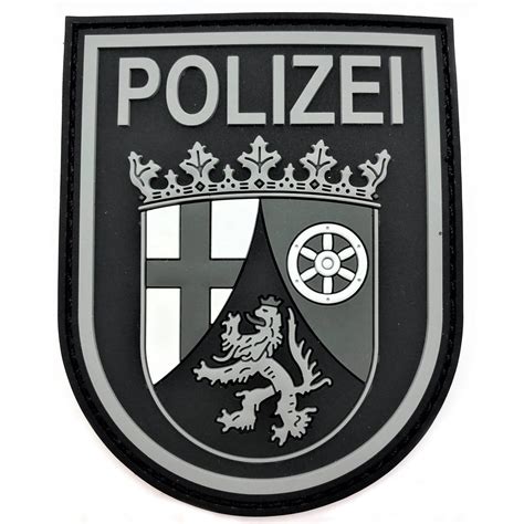 Polizei Rheinland Pfalz Black Ops Patch