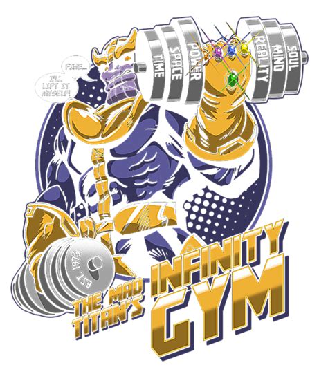 thanos comics gym workout hand towel by turi wahyuni pixels