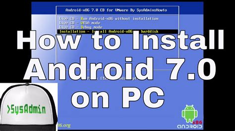 Download the latest gapps for android from here. How to Install Android 7.0 Nougat (Android-x86 7.0) on PC ...