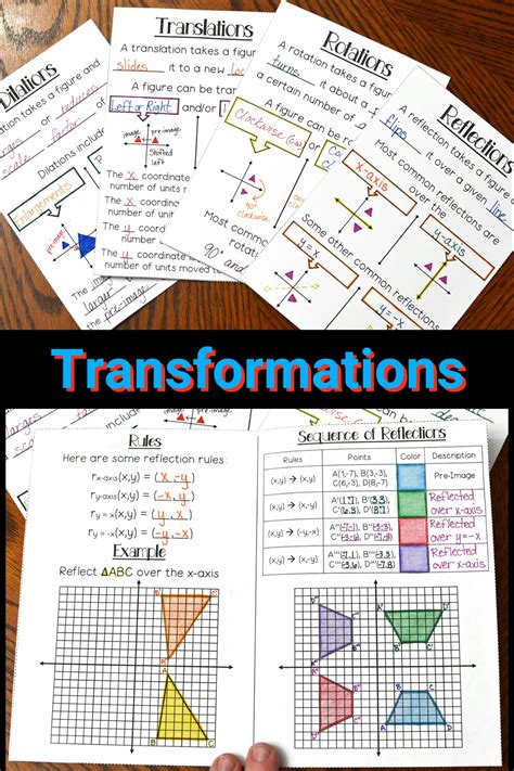 Unit 9 Transformations Answer Key → Waltery Learning Solution For Student