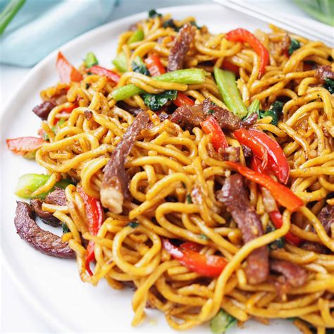 Hoisin Beef Noodle Stir Fry 30 Min Recipe Christie At Home