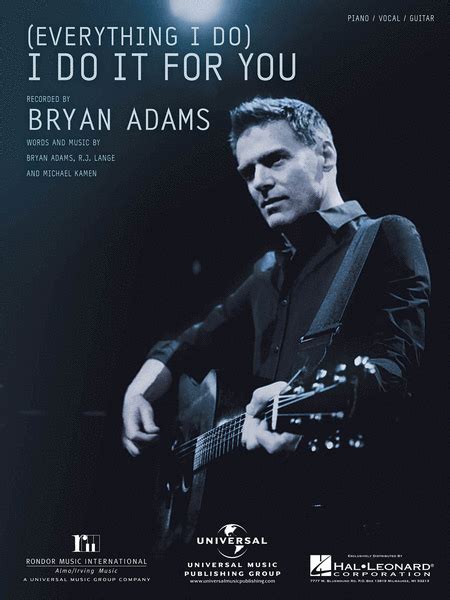 Everything I Do I Do It For You Sheet Music By Bryan Adams Sheet