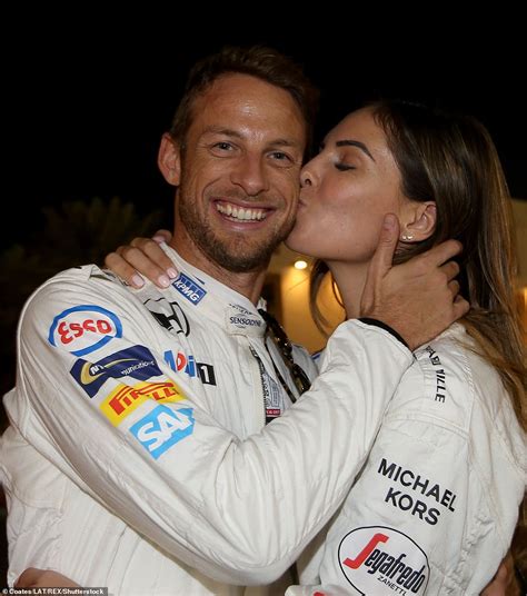 Jenson Button Marries Playboy Model S Fianc E Brittny Ward At