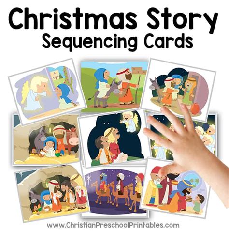 Christmas Story Sequencing Cards The Crafty Classroom