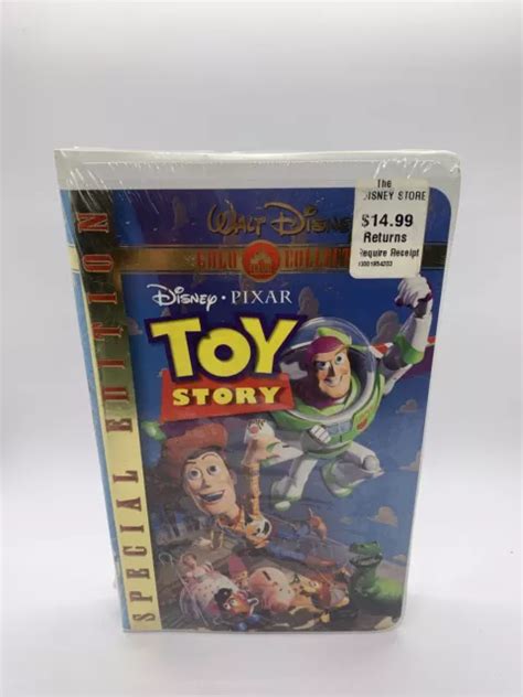 Toy Story Vhs1996 Walt Disney Pixar Collectible New Sealed Special