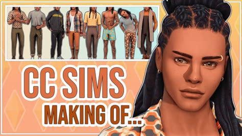 Cc Sim Making Of Marko 🎸 Sims 4 Cas Lookbook Cc Links Youtube