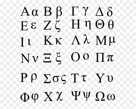 Ben Greek Alphabet Svg Clip Arts 588 X 594 Px Greek Letters Png