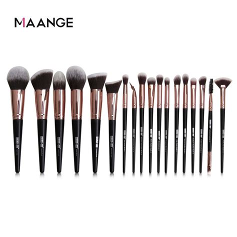 maange 12 18 20 pcs makeup brushes set professional brush set multifunctional powder eyeshadow