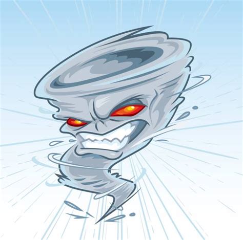 Angry Cartoon Tornado Stock Photos Pictures And Royalty Free Images Istock