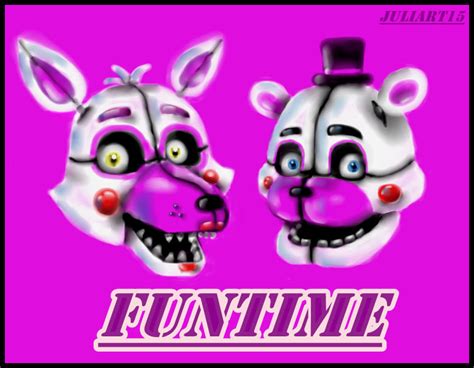 Funtime Foxy And Freddy By Juliart15 On Deviantart