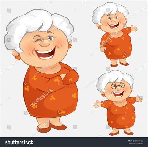 Grandma Stock Vector Illustration 338635490 Shutterstock