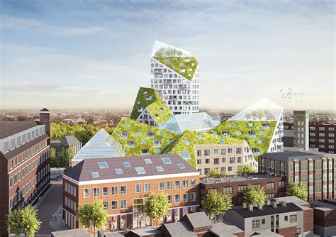 Mvrdv Unveils Jagged Multi Structure Nieuw Bergen Redevelopment For