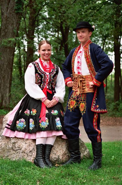 Dolina Polish Folk Dancers Polish Traditional Costume Folk Clothing Traditional Outfits