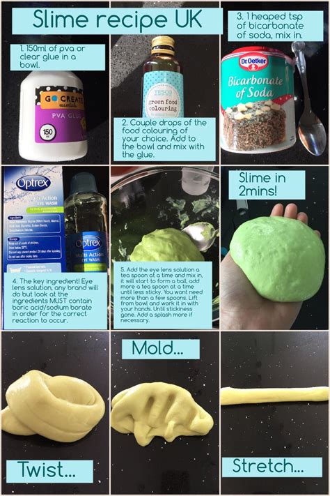 Slike How To Make Slime Activator Without Borax Or Laundry Detergent