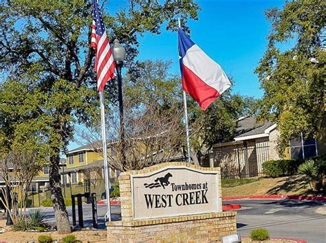 West Creek Townhomes San Antonio 1200 For 2 3 And 4 Beds