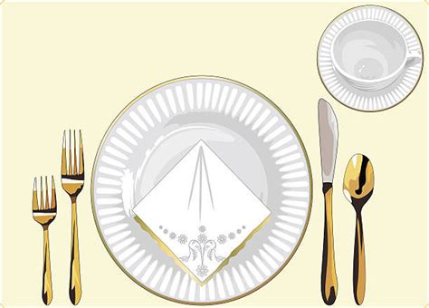 Royalty Free Wedding Table Setting Clip Art Vector Images