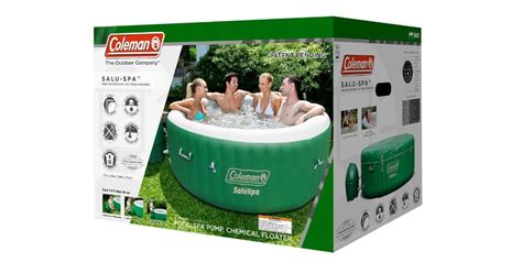Coleman SaluSpa 4 6 Person Inflatable Hot Tub Spa Frugal Buzz
