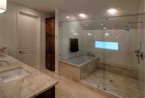 Amazing Garden Tub Shower Combination Designs Interior Design Ideas