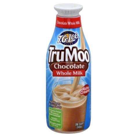 Trumoo Whole Chocolate Milk 1 Qt Fred Meyer