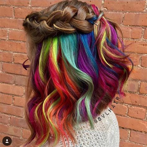 Rainbow Color Hair Dye Warehouse Of Ideas