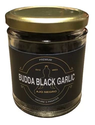 Ajo Negro Natural Budda Black Garlic Un Frasco De Grs Envío gratis