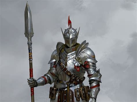 Artstation Spearman In 2023 Armor Spearman Art Design