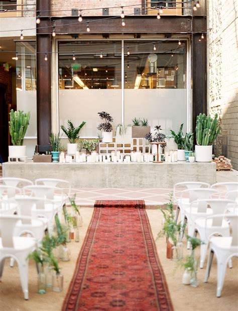 Mid Century Modern Wedding Inspiration At Howl In Long