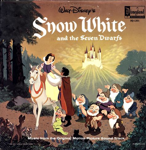 Walt Disneys Snow White And The Seven Dwarfs Music From The Original Motion Picture Sound