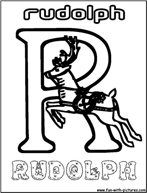 Wilma rudolph coloring pages are a fun way for kids of all ages to develop creativity, focus, motor skills and color recognition. R Rudolph Coloring Page