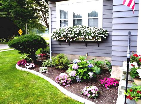Best 25 Easy Flower Bed Ideas To Make Front Yard More