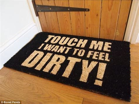 Hilarious Doormats Revealed In Online Gallery Daily Mail Online