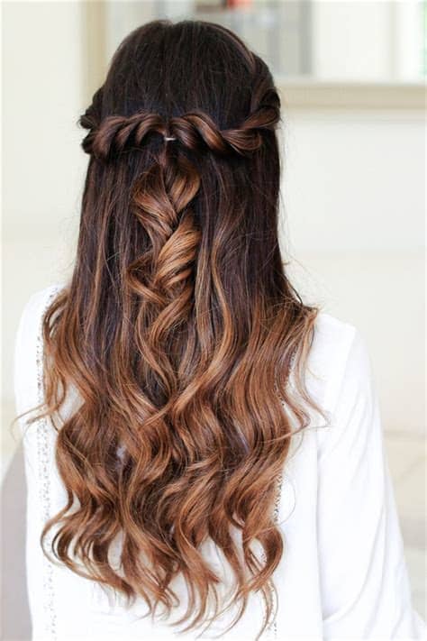 The internet keeps overflowing with hairstyles for women with the perfect straight or wavy hair but fails to address the. 20 Awesome Half Up Half Down Wedding Hairstyle Ideas ...